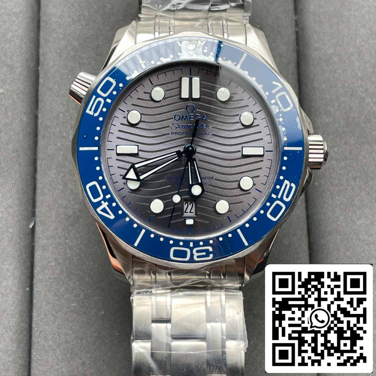 Omega Seamaster 210.30.42.20.06.001 1:1 Best Edition VS Factory quadrante grigio svizzero ETA8800