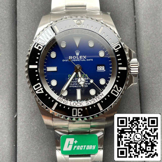 Rolex Sea-Dweller Deepsea M126660-0002 1:1 Best Edition C+ Quadrante blu di fabbrica