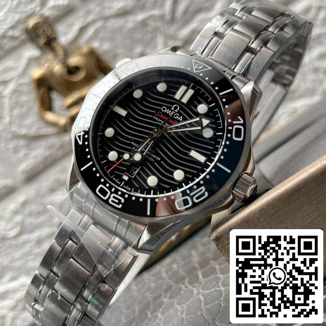 Omega Seamaster Diver 300M 210.30.42.20.01.001 1:1 Best Edition VS Factory Black Dial