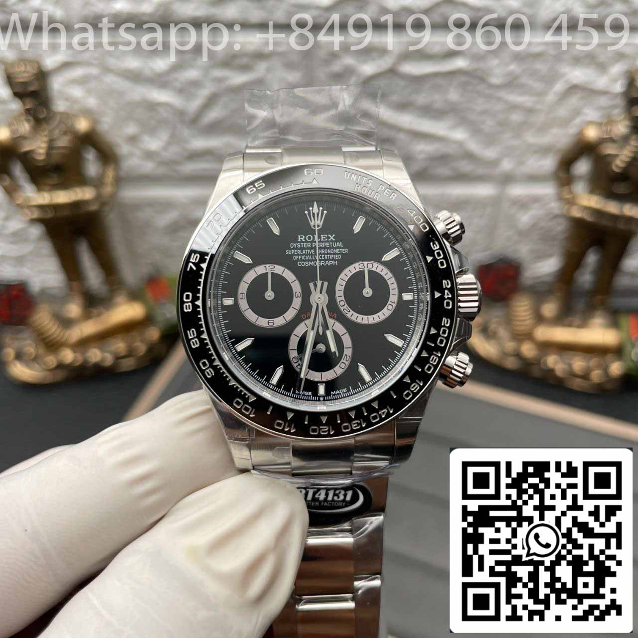 Rolex Cosmograph Daytona M126500ln-0002 Nuovo movimento 4131 1:1 Best Edition BT Factory