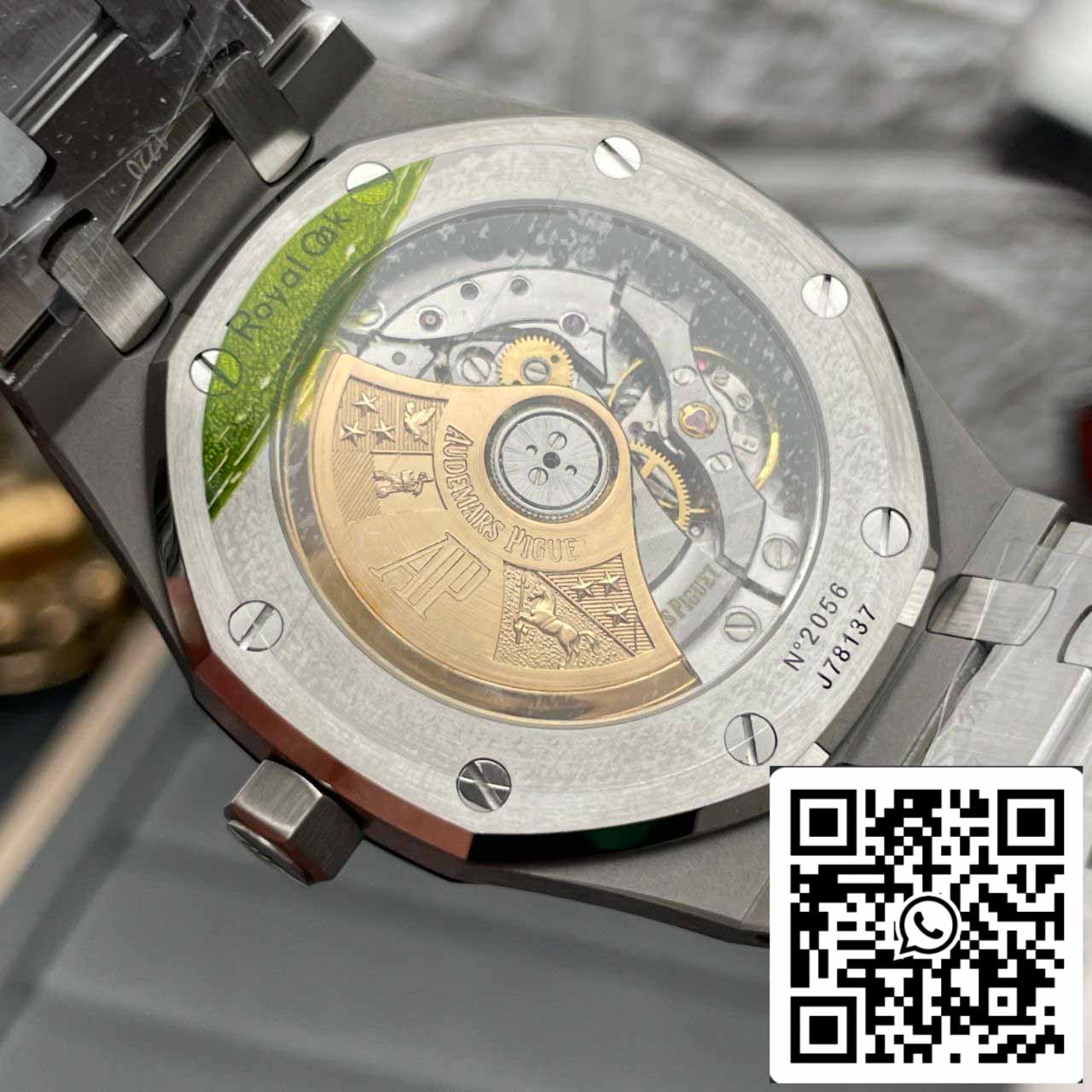 Audemars Piguet Royal Oak 15450ST.OO.1256ST.01 1:1 Best Edition APS Factory V3 quadrante argento