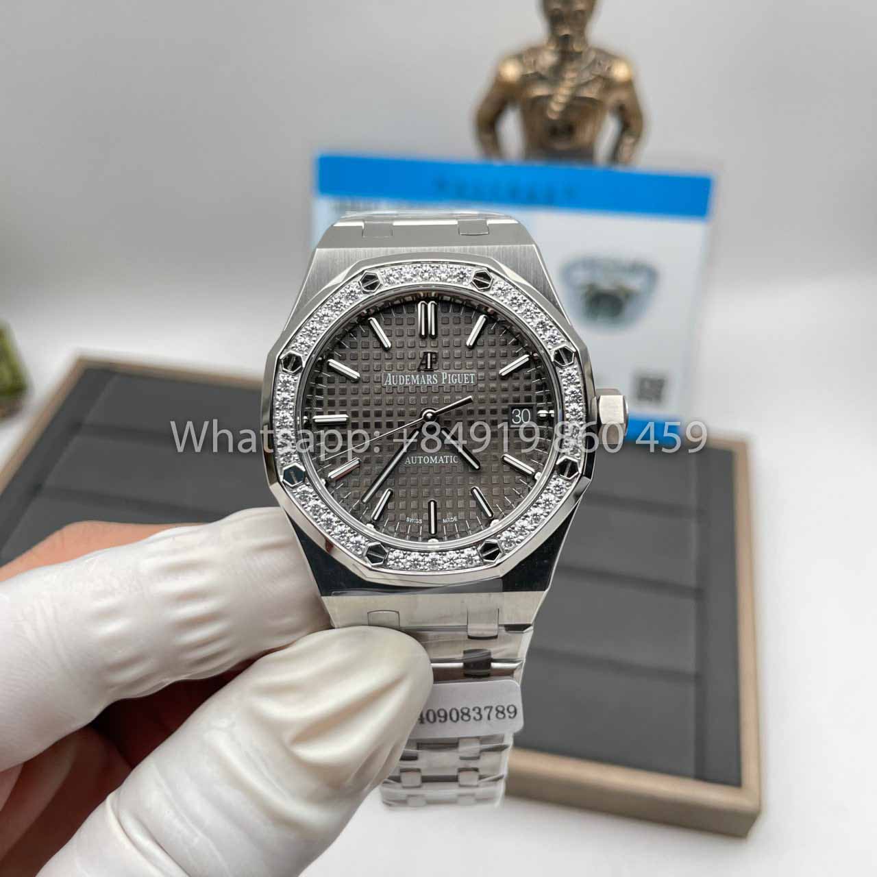 Audemars Piguet 15451ST.ZZ.1256ST.02 APS Factory Custom Moissanite Stone 1:1 Miglior clone