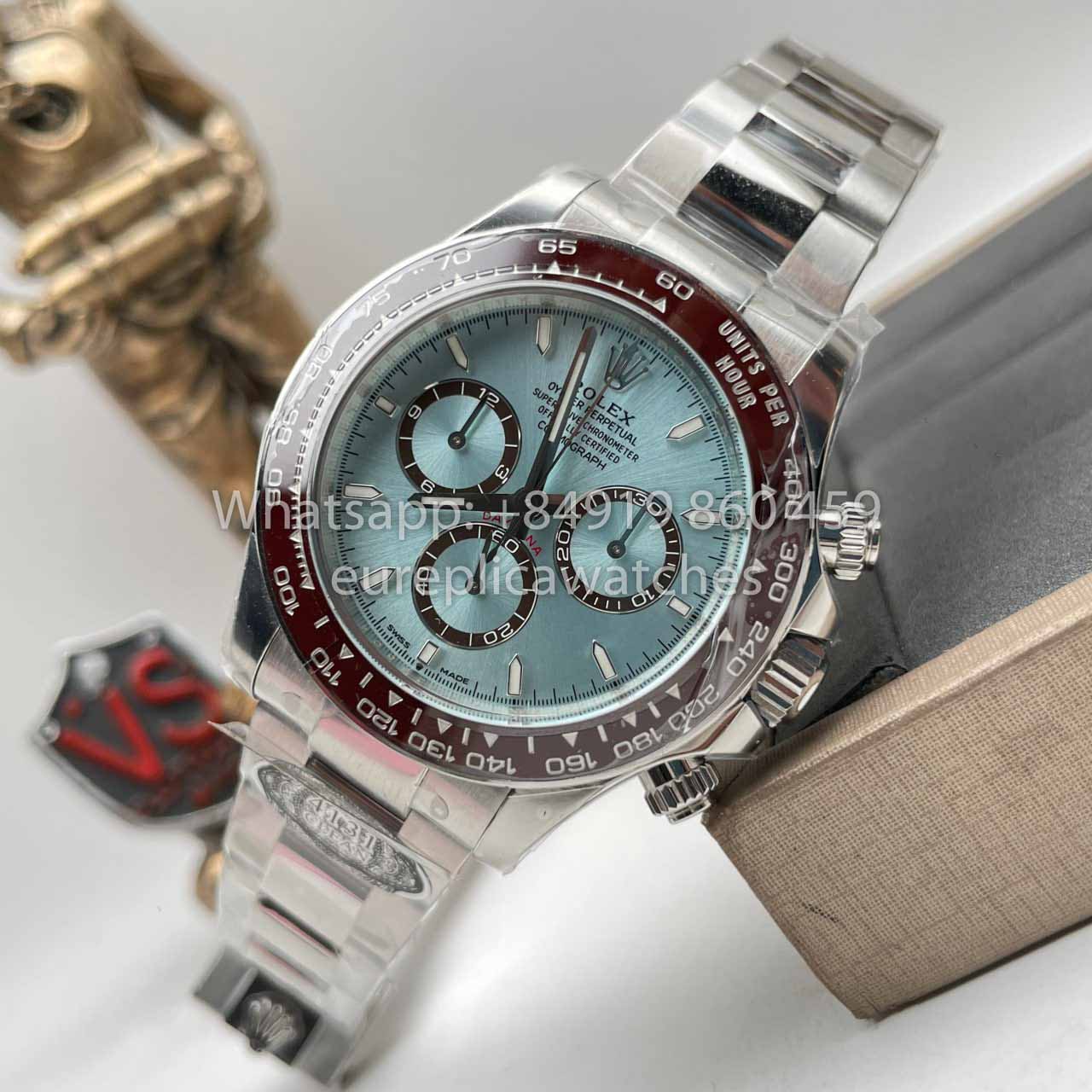 Rolex Cosmograph Daytona m126506-0002 Miglior clone Movimento pulito di fabbrica 4131 blu ghiaccio