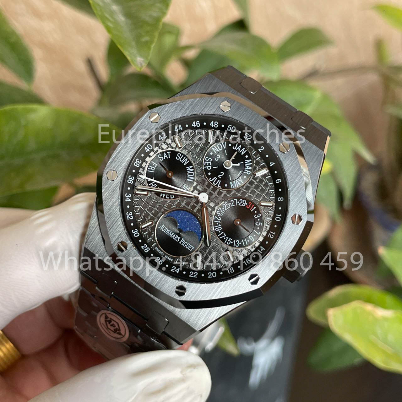 Audemars Piguet Royal Oak 26579CE.OO.1225CE.01 1:1 Best Edition APS Factory Black Dial