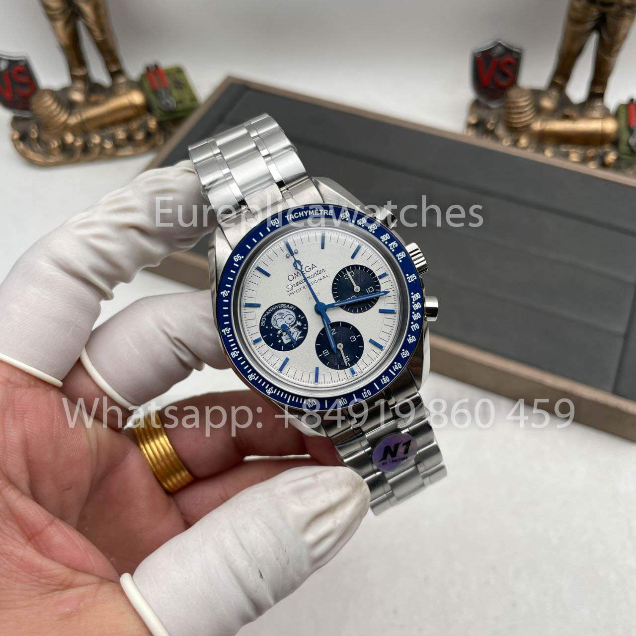 Omega Speedmaster 310.32.42.50.02.001 1:1 Best Edition N1 Factory Lunetta in ceramica