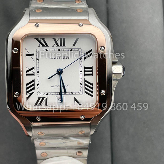 Cartier De Santos W2SA0006 2018 BV Factory 1:1 Mejor Edición Suiza ETA 9015