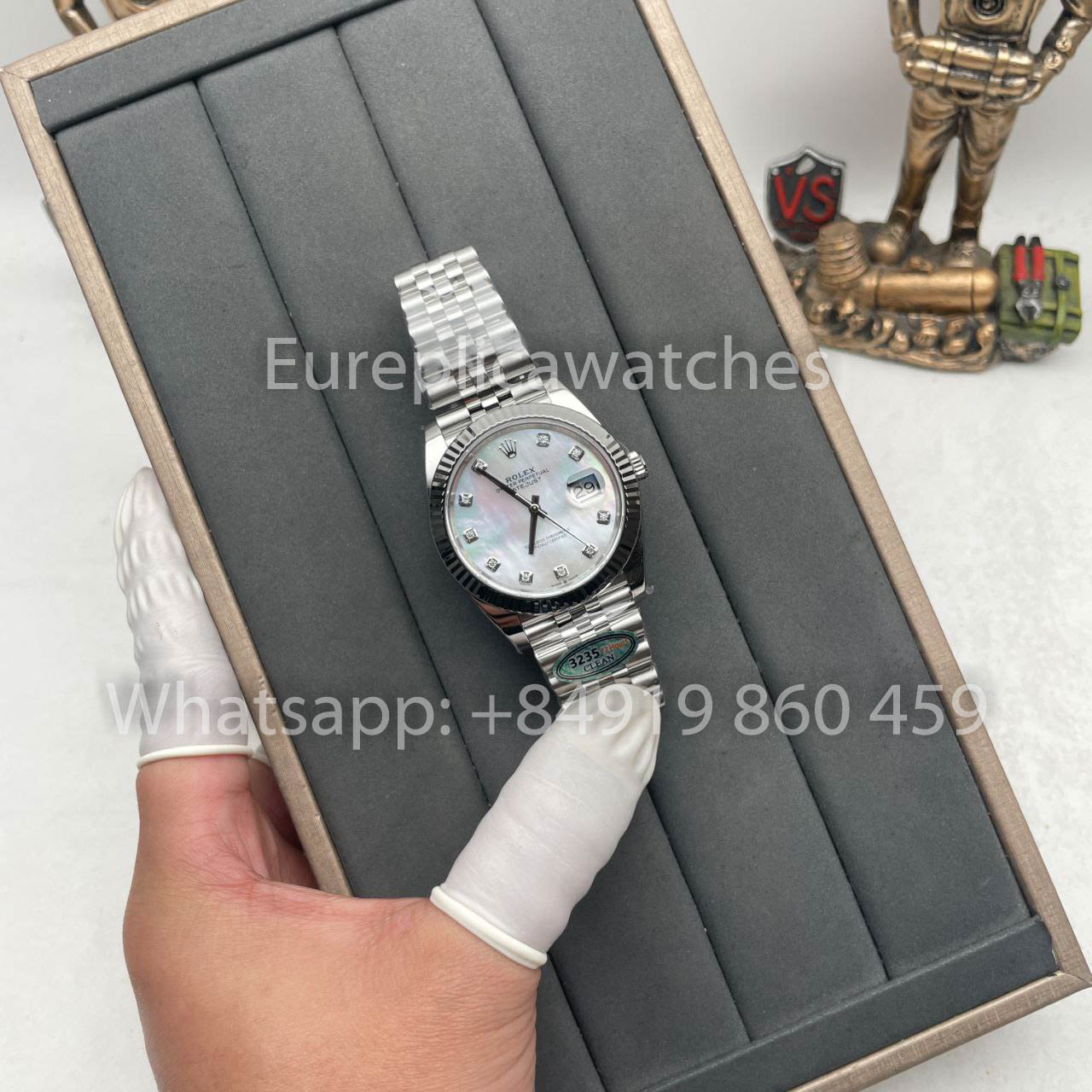 Rolex Datejust M278274-0006 Esfera de nácar 1:1 Mejor clon Limpio de fábrica