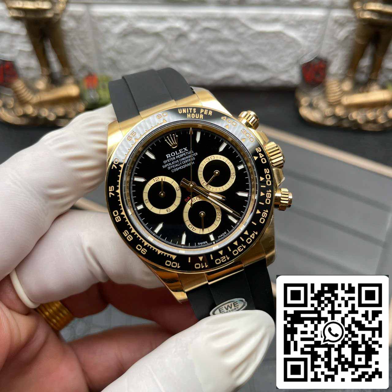 Rolex Cosmograph Daytona m126518ln-0008 1:1 Mejor edición Movimiento EWE Factory 4131