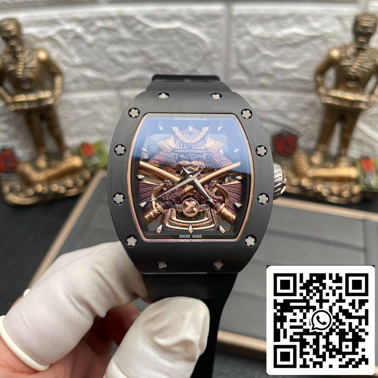 Reloj Richard Mille The Time Of The Samurai RM 47 1:1 Best Edition YS Factory Tourbillon