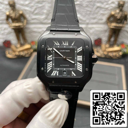 Cartier De Santos WSSA0039 Cinturino in pelle BV Factory 1:1 Best Edition Movimento 9019