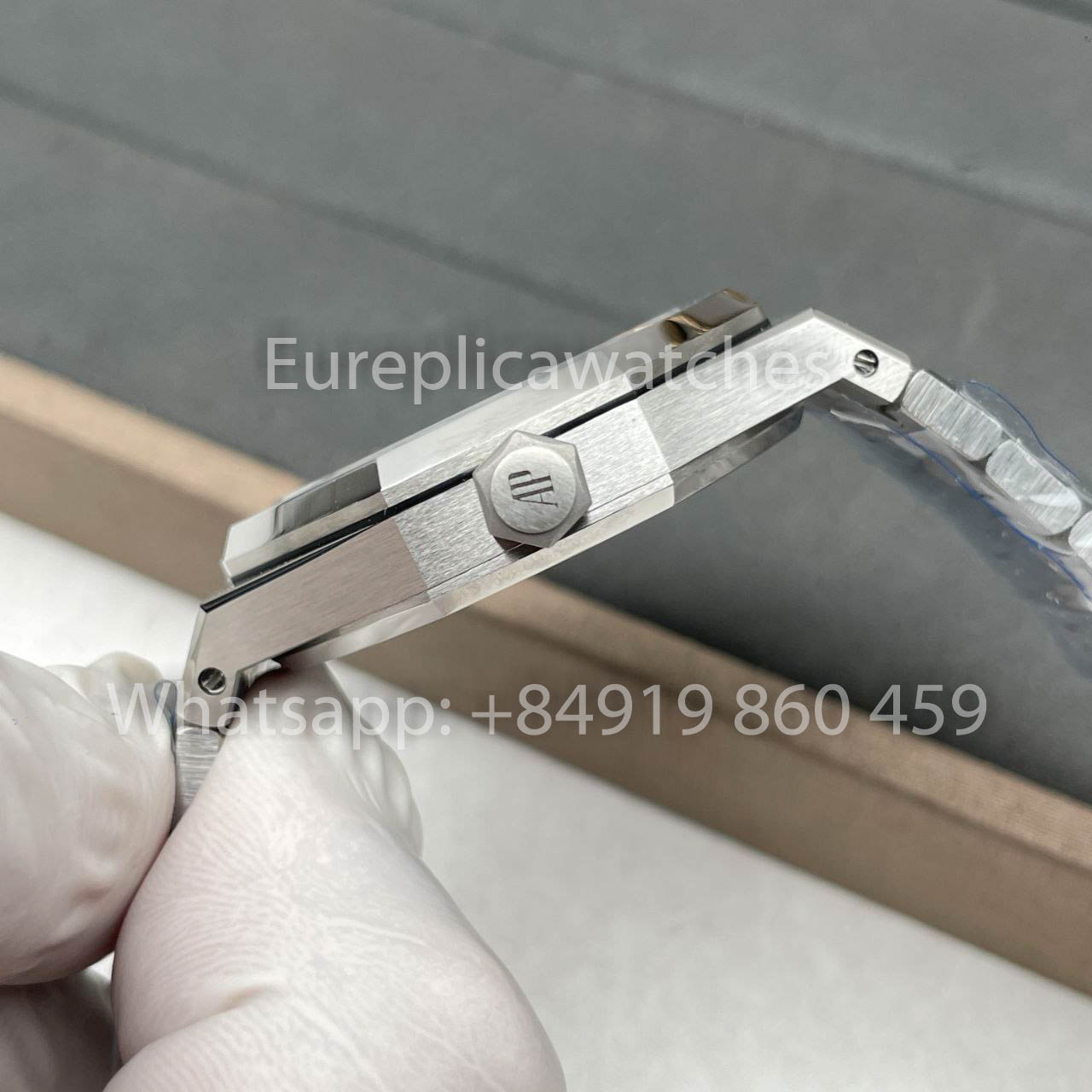 Audemars Piguet Royal Oak 15450ST.OO.1256ST.03 1:1 Best Edition APS Factory quadrante blu