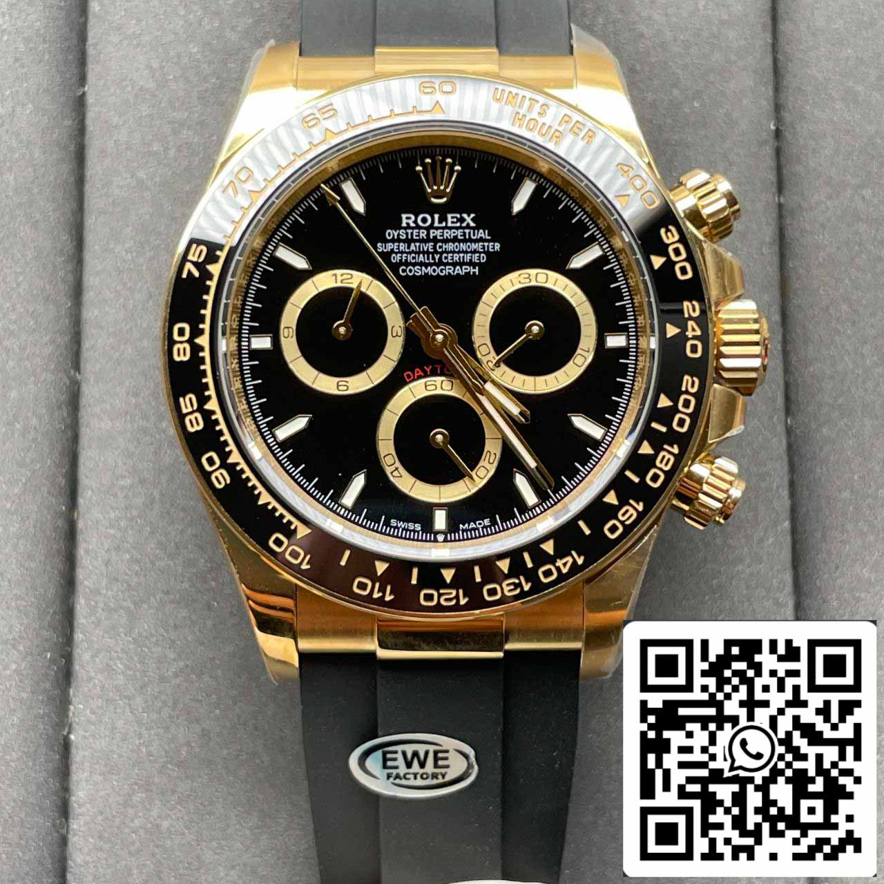 Rolex Cosmograph Daytona m126518ln-0008 1:1 Mejor edición Movimiento EWE Factory 4131