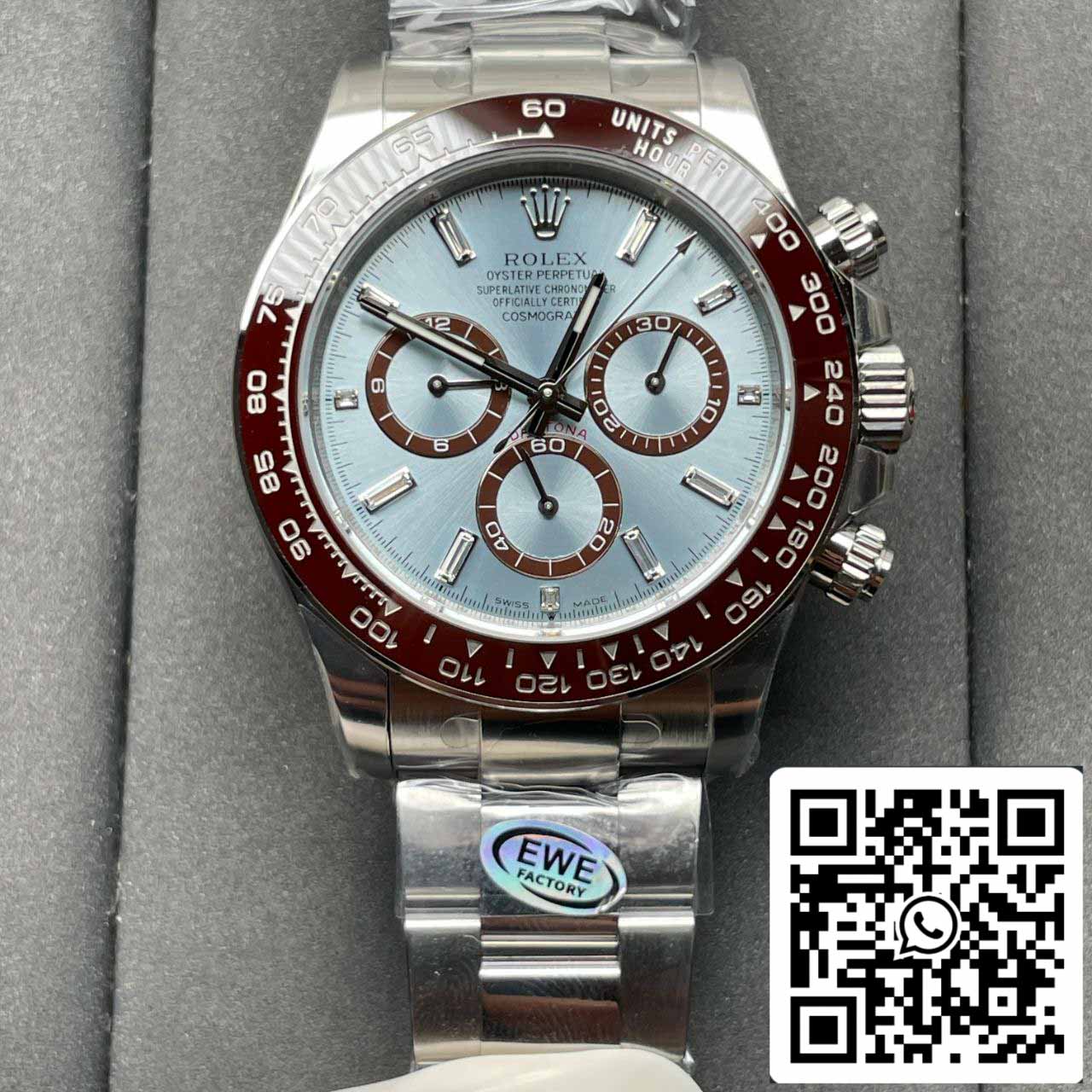 Rolex Cosmograph Daytona m126506-0002 1:1 Best Edition EWE Factory 4131 Movimento