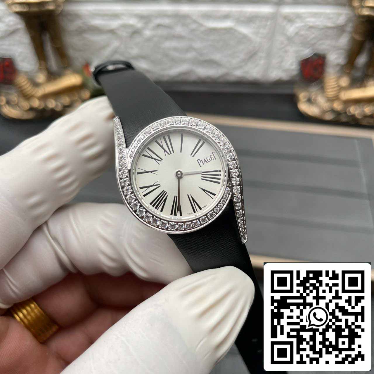 Piaget Limelight Gala G0A42150 1:1 Best Edition ZF Factory White Gold Diamond Swiss Quartz Movement