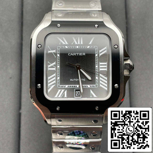 Cartier Santos WSSA0037 1:1 Best Edition BV Correa de piel incluida de fábrica