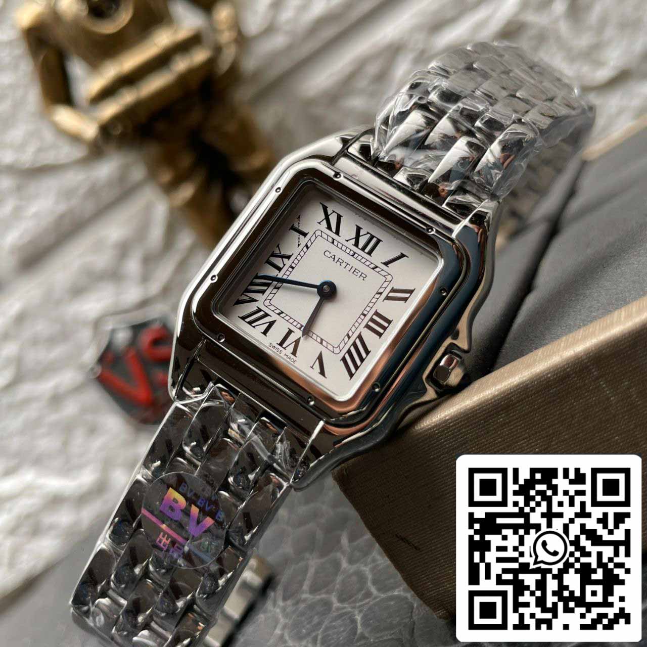 Panthere De Cartier WSPN0007 GF Factory 1:1 Best Edition Swiss Quartz 316L Stainless Steel Bracelet