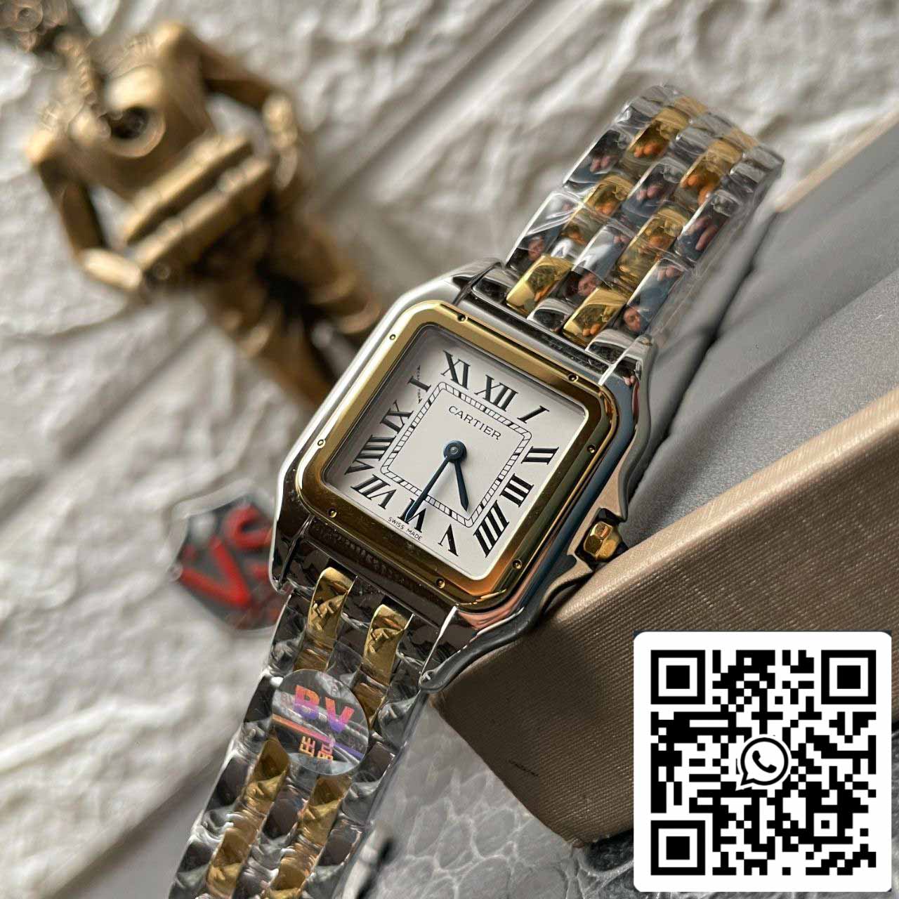 Panthere De Cartier W2PN0007 27MM 1:1 Best Edition BV Factory Stainless Steel