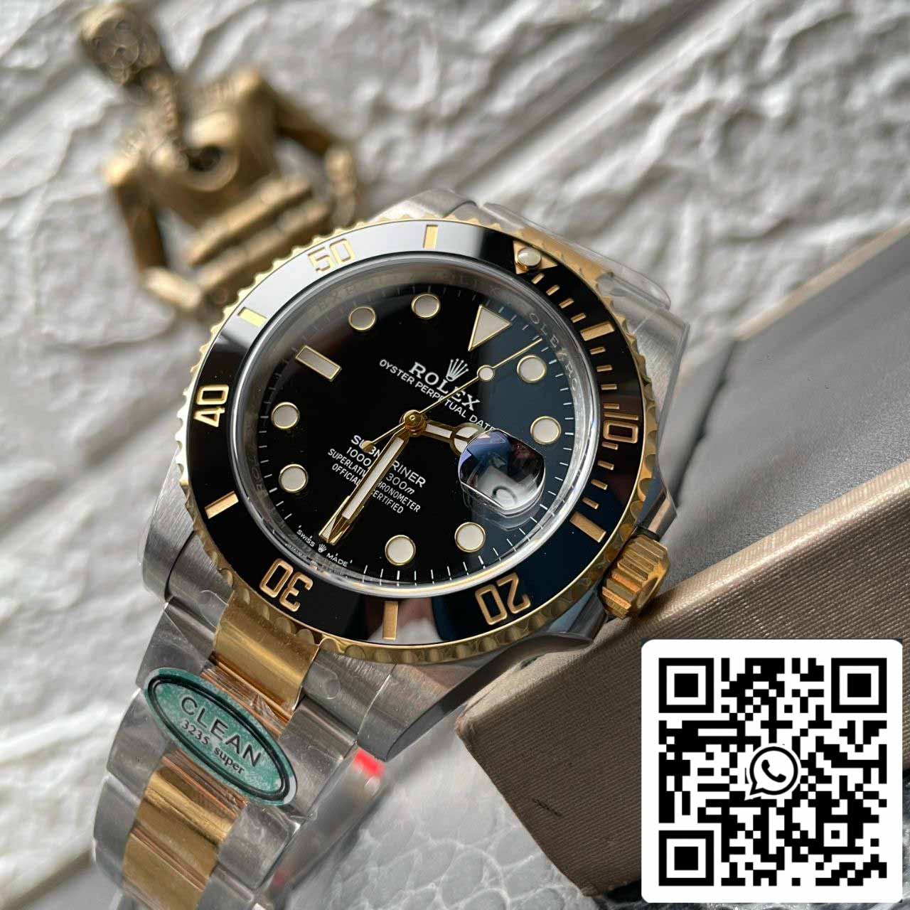 Rolex Submariner M126613LN-0002 41MM 1:1 Migliore edizione Clean Factory quadrante nero