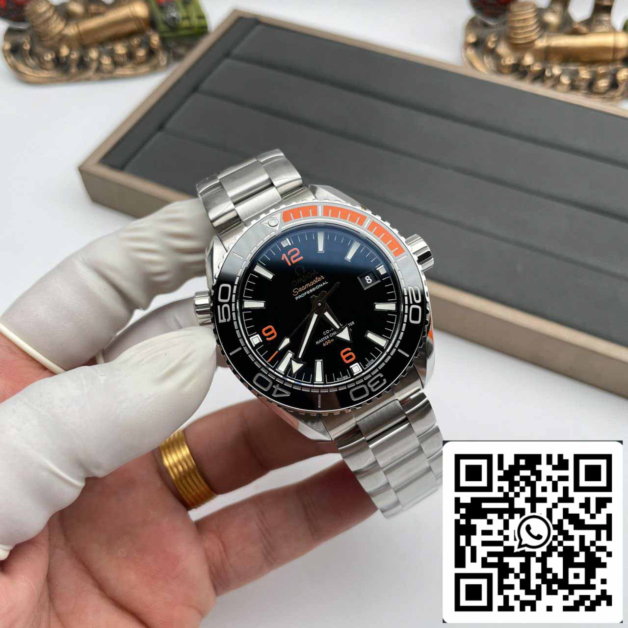 Omega Seamaster 215.30.44.21.01.002 1:1 Best Edition VS quadrante nero di fabbrica