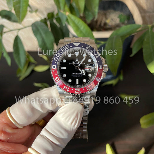 Rolex GMT Master II M126710BLRO-0001 Pepsi 1:1 Mejor clon de la actualización ARF 2025