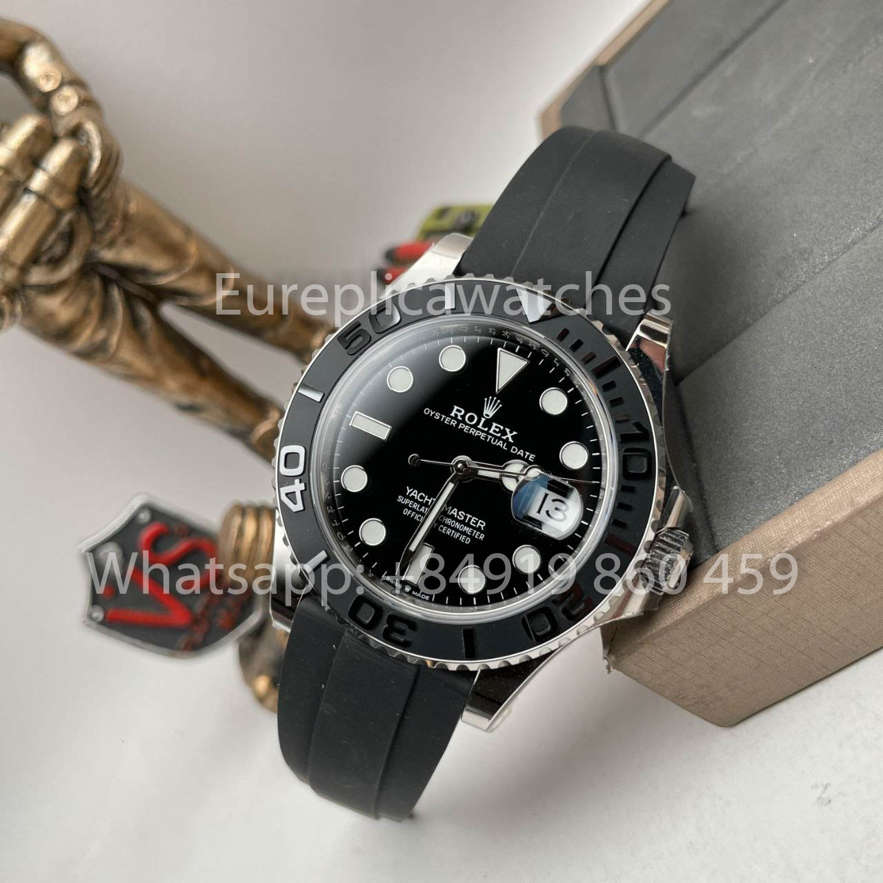 Rolex Yacht-Master 42 esfera negra M226659-0003 1:1 Mejor edición AR Versión de contrapeso de fábrica