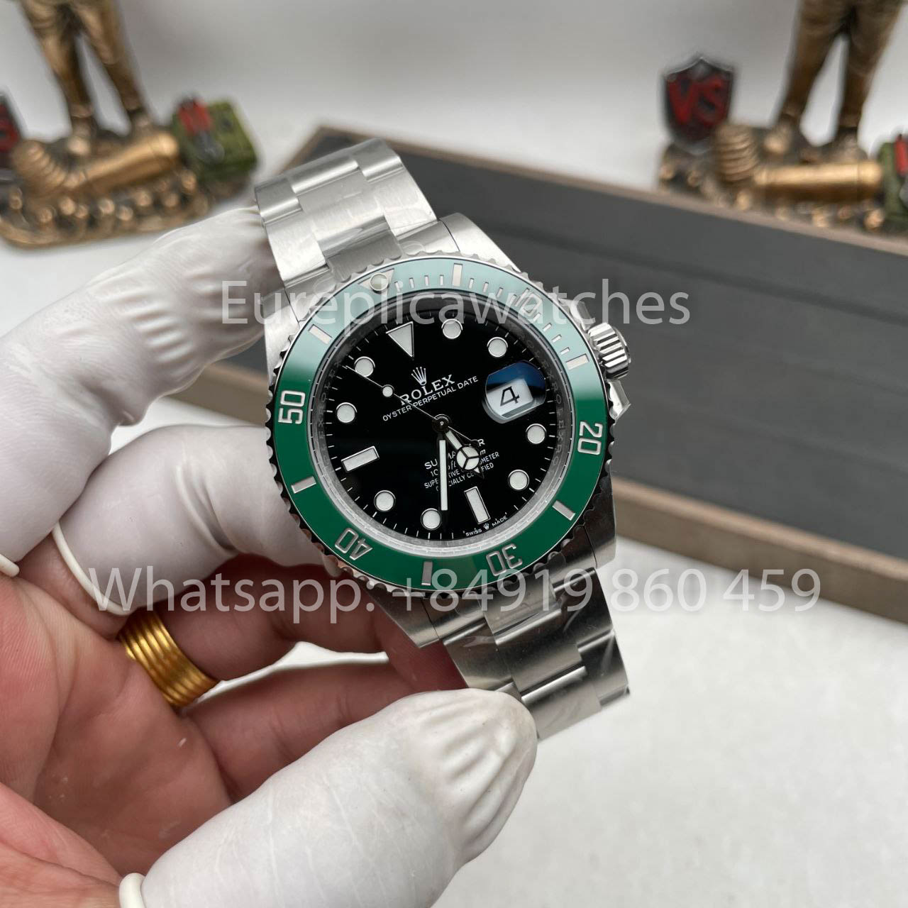 Rolex Submariner M126610LV-0002 Kermit 1:1 Miglior Clone VS Quadrante Nero di Fabbrica più recente 2025