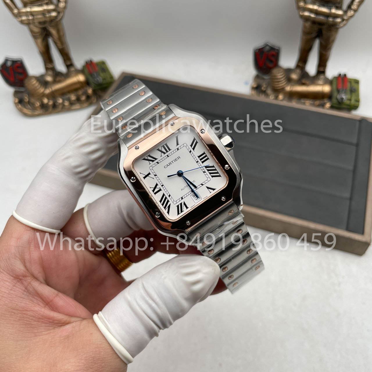 Cartier De Santos W2SA0006 2018 BV Factory 1:1 Mejor Edición Suiza ETA 9015