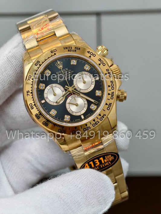 Rolex Cosmograph Daytona M126508 Oro Giallo 1:1 Miglior Clone QF Factory 4131 Movimento