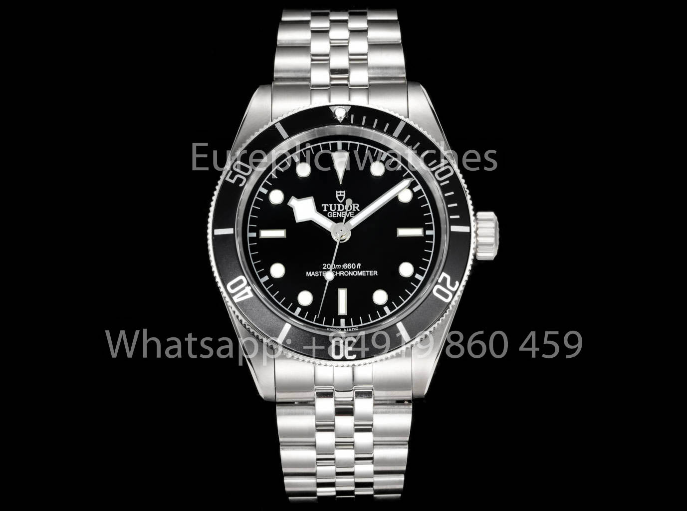 Tudor Monochrome Black Bay 1:1 Best Clone GR Factory Black Bezel