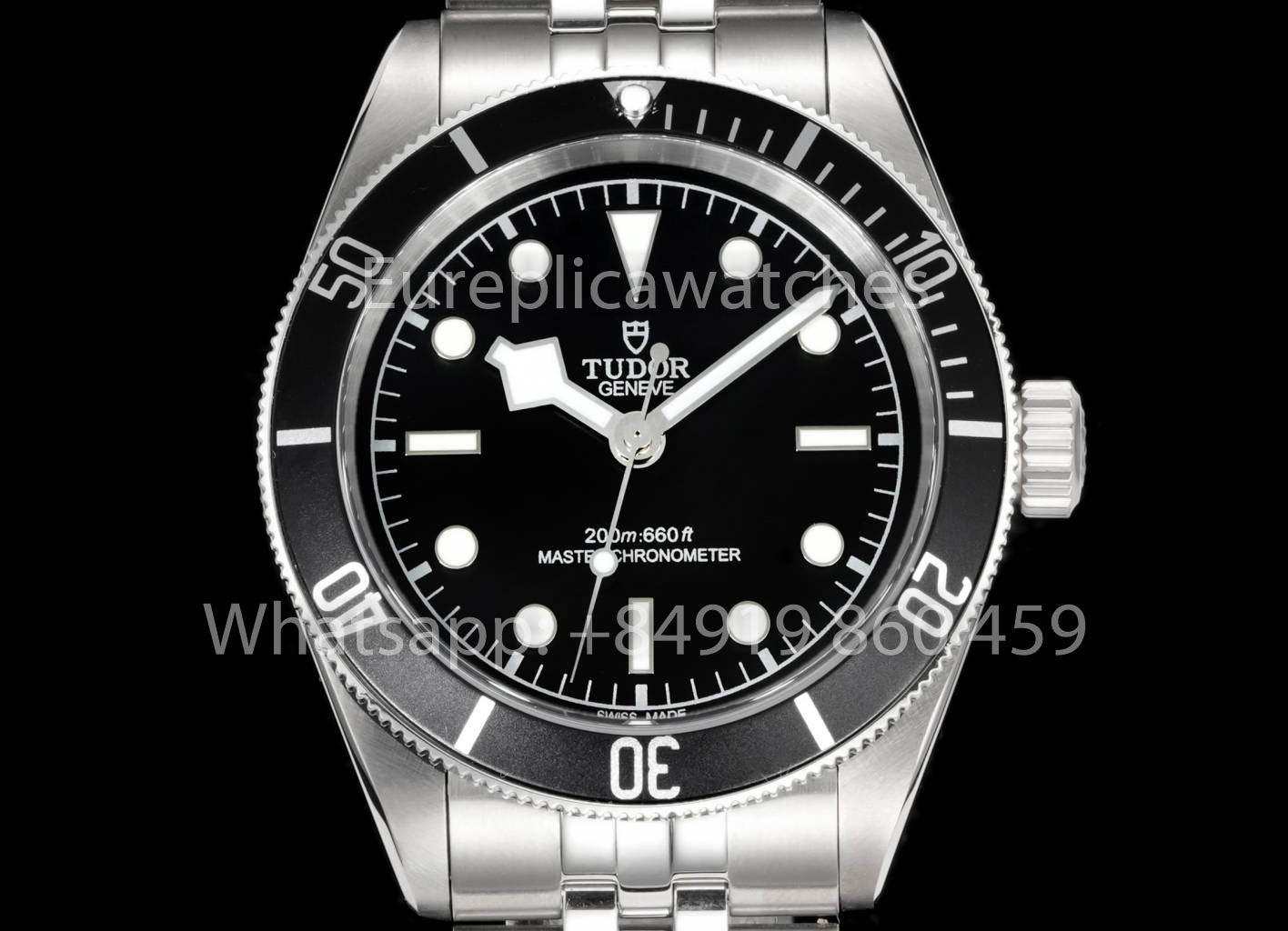 Tudor Monochrome Black Bay 1:1 Best Clone GR Factory Black Bezel