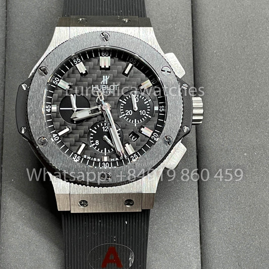 Hublot Big Bang Black Grid Dial – 44 mm 1:1 Mejor clon de fábrica HB