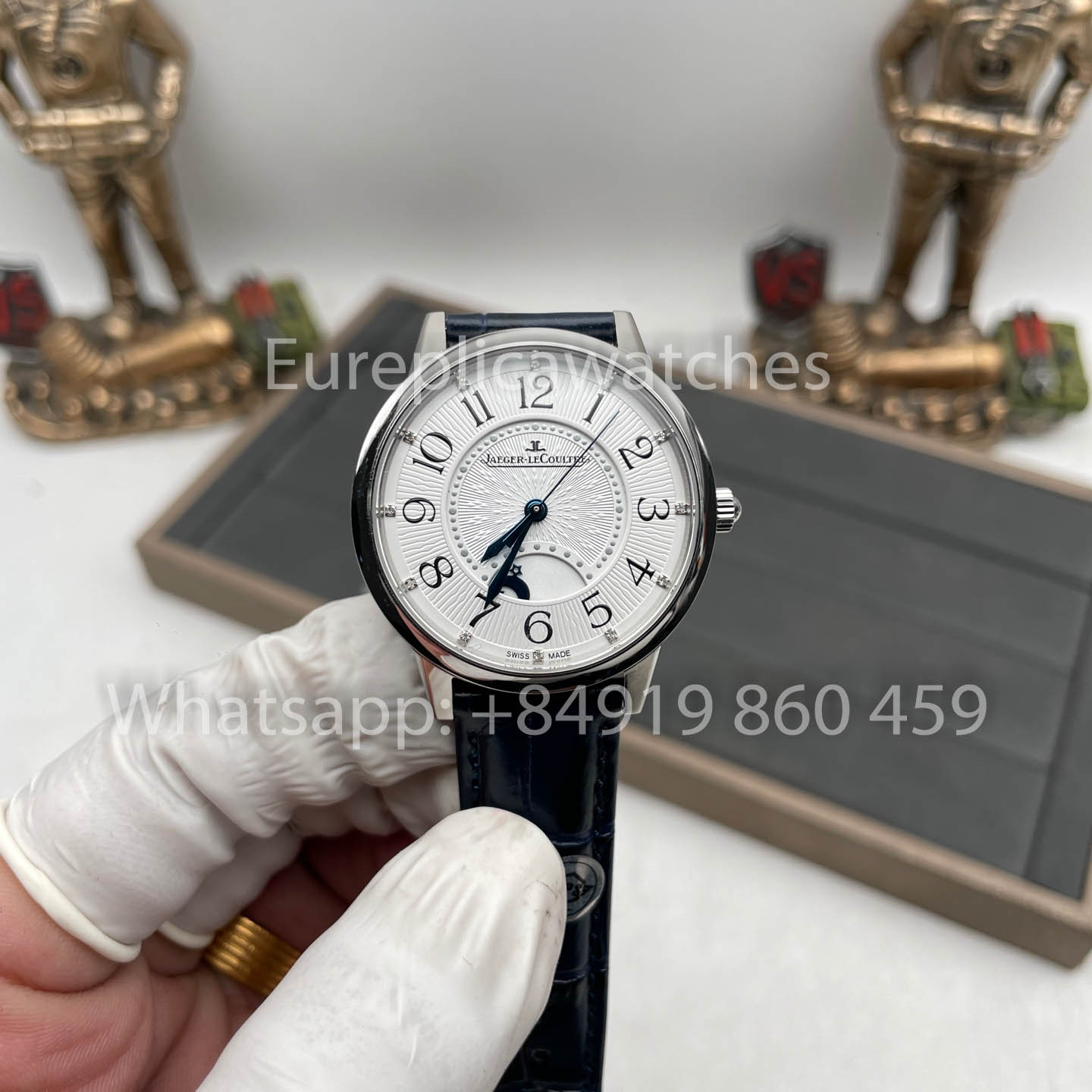 Jaeger LeCoultre Rendez Vous 3448410 1:1 Mejor edición ZF Factory esfera plateada