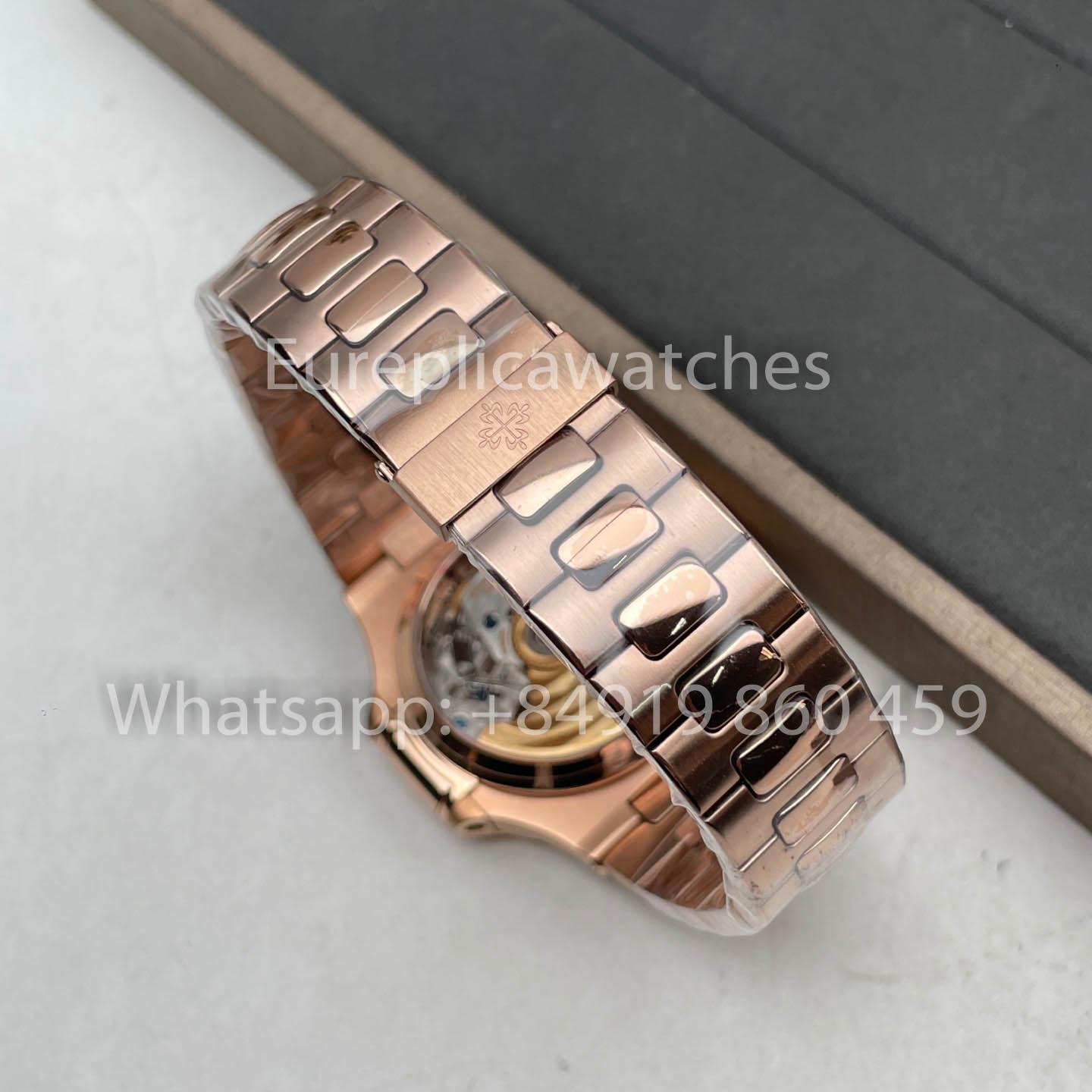 Patek Philippe Nautilus 5980/1R-001 1:1 Mejor Edición 3K Factory V2 Esfera Negra