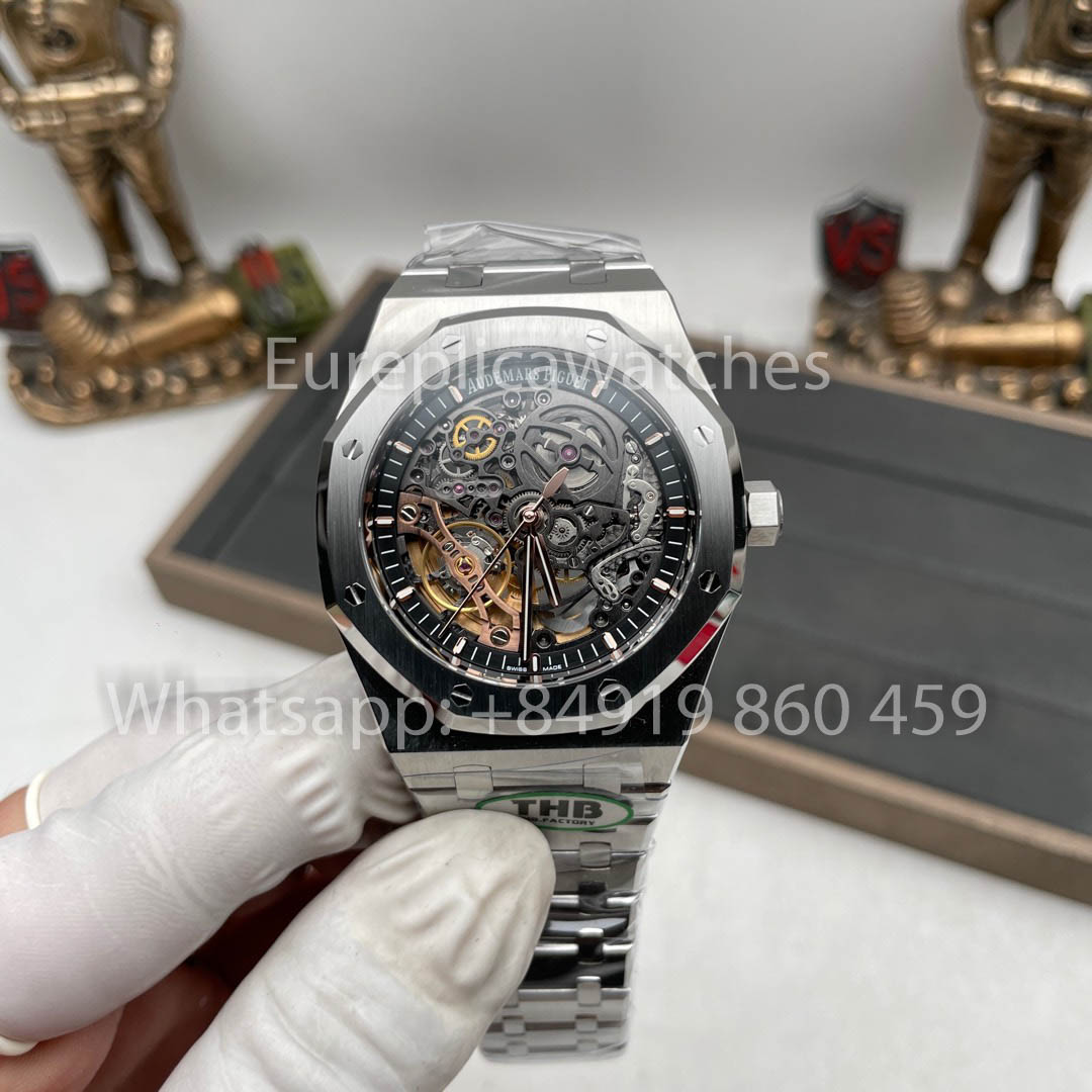 Audemars Piguet Royal Oak 15407ST.OO.1220ST.01 1:1 Clon superior THB Factory V2 2025