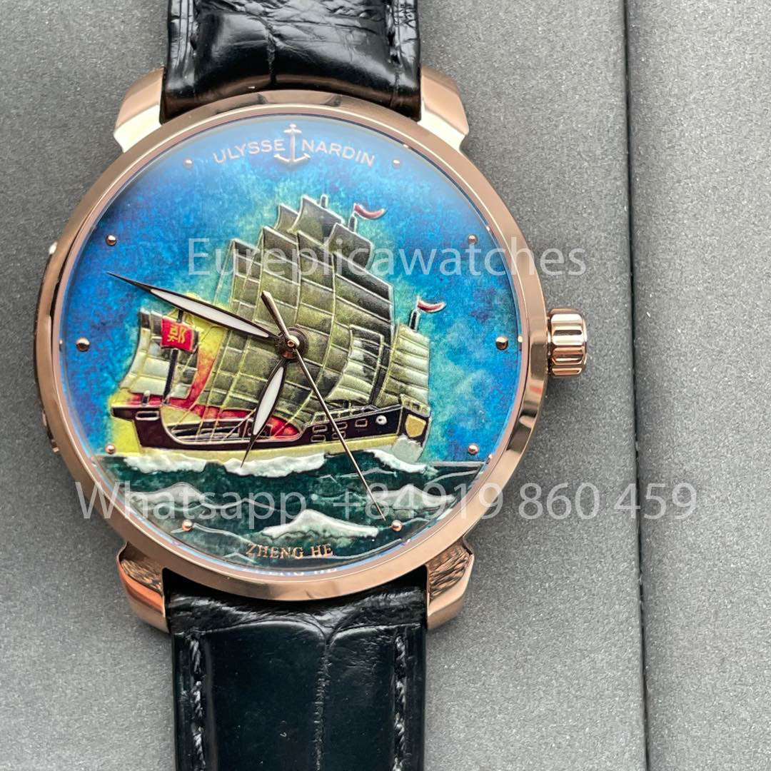 Ulysse Nardin 8152-111-2/ZHENGHE Classico 1:1 Miglior clone