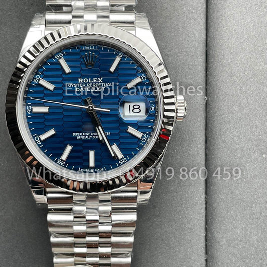 Rolex Datejust M126334-0031 41MM 1:1 Mejor edición VS esfera azul de fábrica