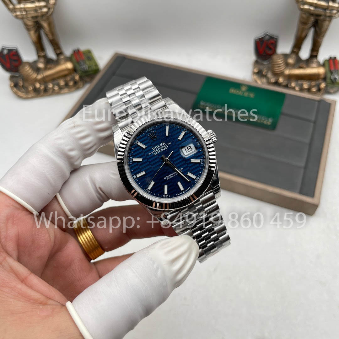 Rolex Datejust M126334-0031 41MM 1:1 Mejor edición VS esfera azul de fábrica