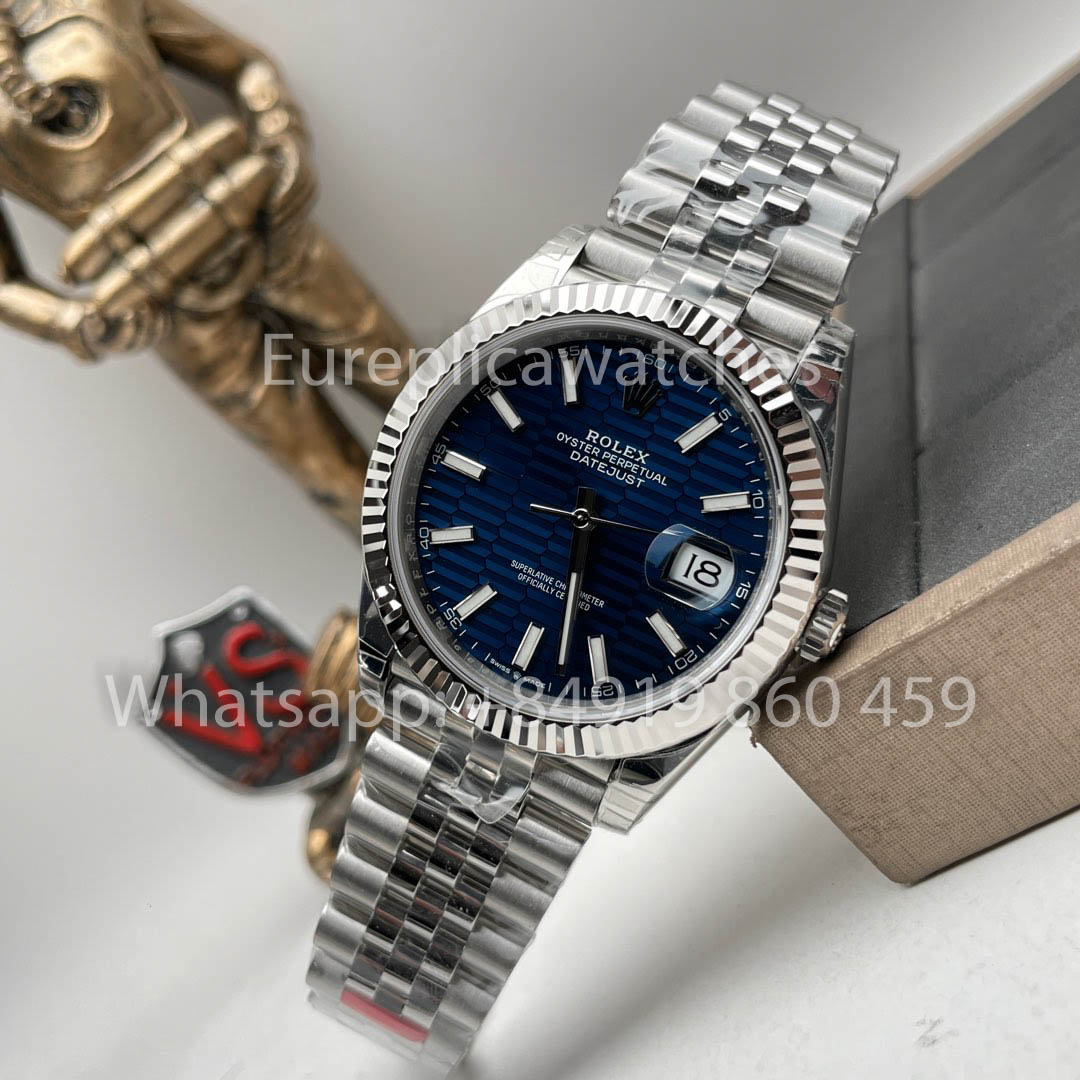 Rolex Datejust M126334-0031 41MM 1:1 Mejor edición VS esfera azul de fábrica