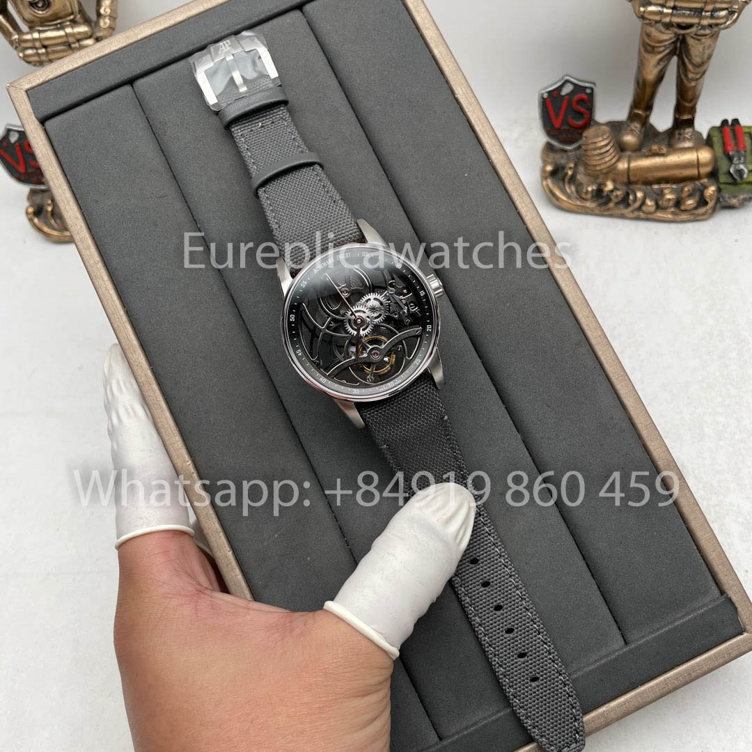 Audemars Piguet Codice 11.59 Tourbillon Openworked 26600CR.OO.D009KB.01 Miglior Clone Super Clone