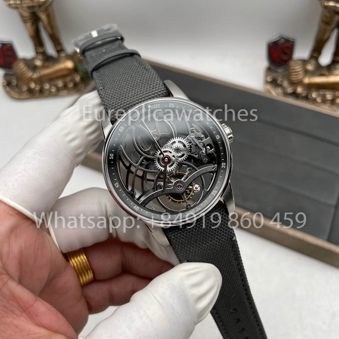 Audemars Piguet Codice 11.59 Tourbillon Openworked 26600CR.OO.D009KB.01 Miglior Clone Super Clone