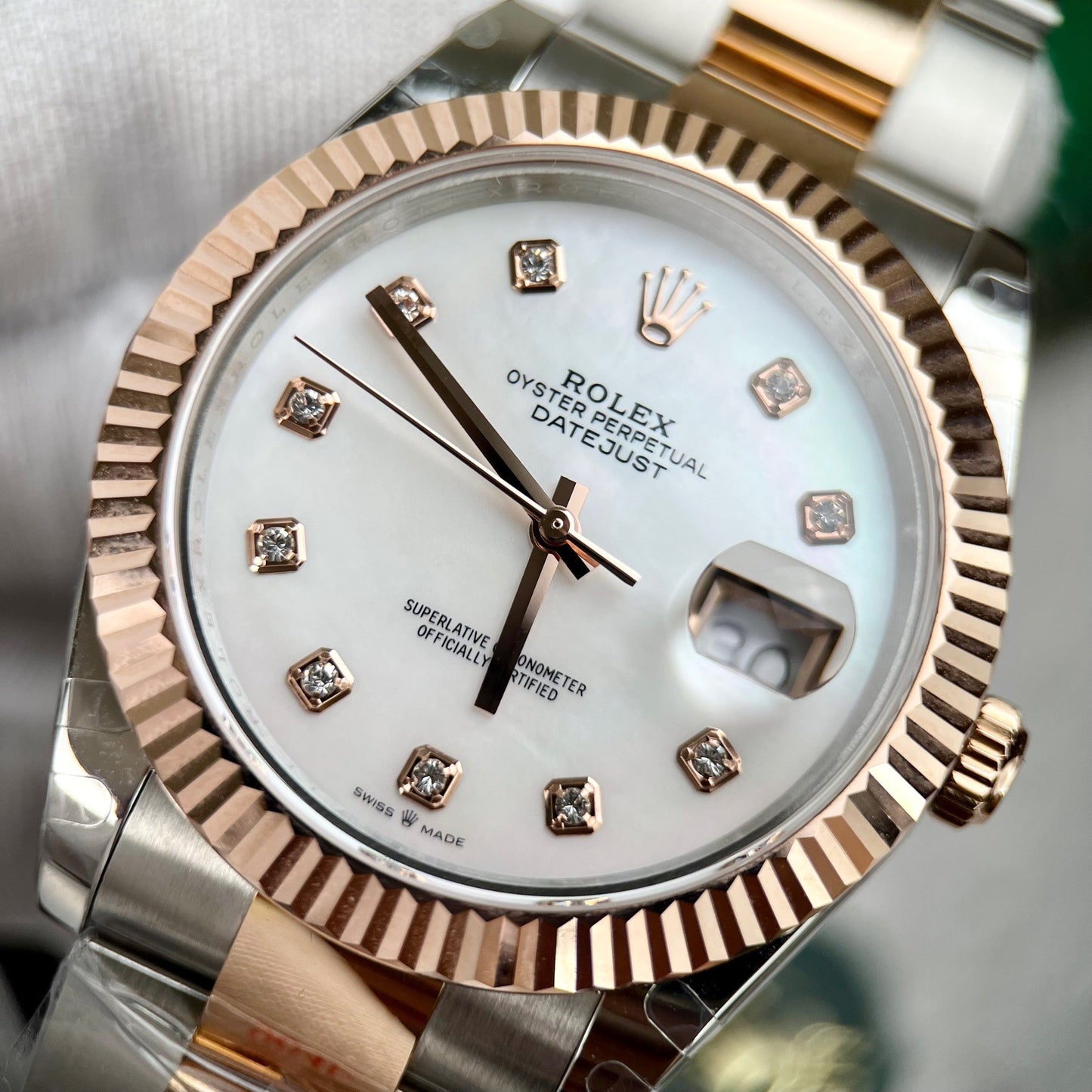 Rolex Datejust 41 126331 rose gold gold-plated from GM Factory