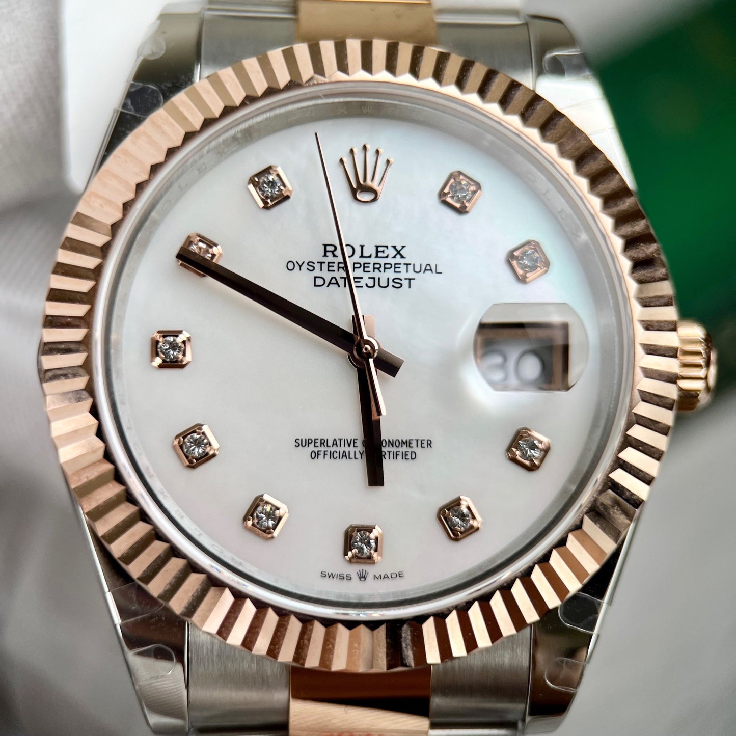 Rolex Datejust 41 126331 rose gold gold-plated from GM Factory