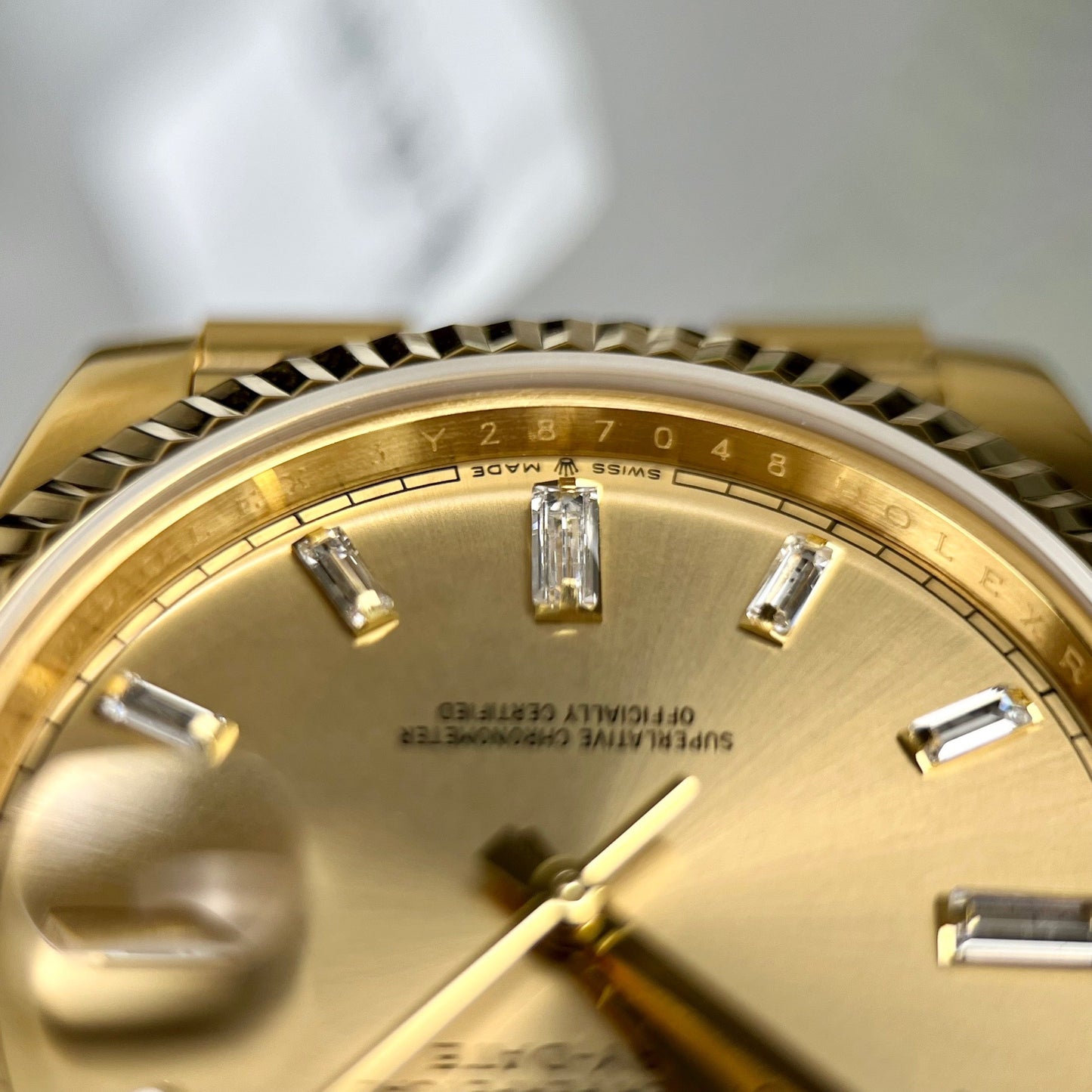 Rolex Day-Date 40 228348rbr-0002 Gold Filled 18k with 150 gram weight