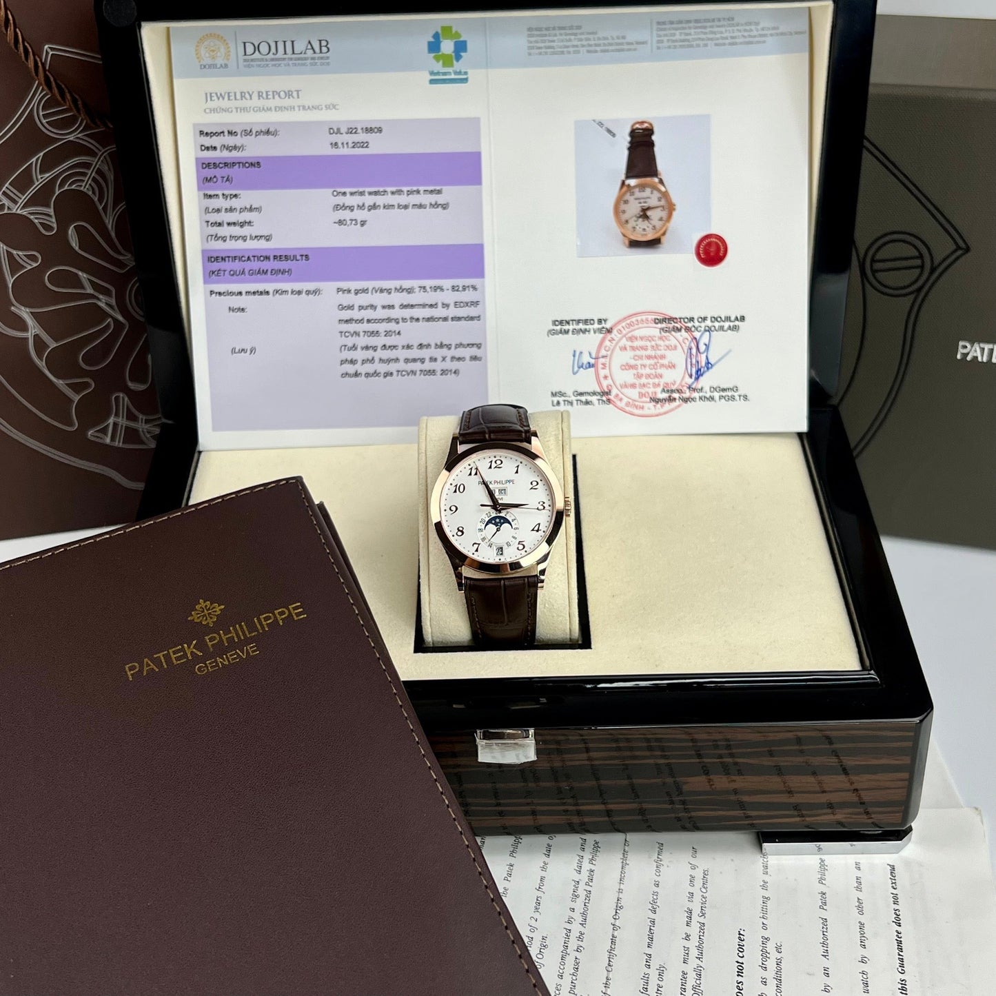 Patek Philippe Calendario annuale Complicazioni 38,5 mm Oro rosa 5396R-012 oro 18 carati