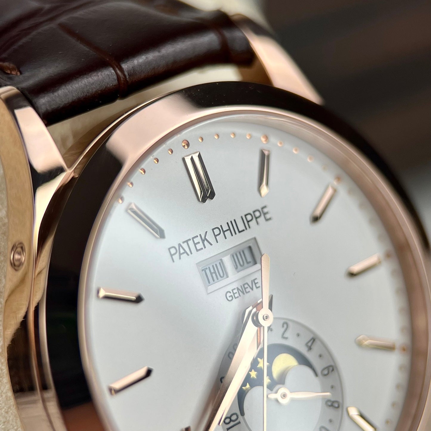 PATEK PHILIPPE CALENDARIO ANNUALE COMPLICAZIONI ORO ROSA 5396R-011 Rivestito in oro rosa