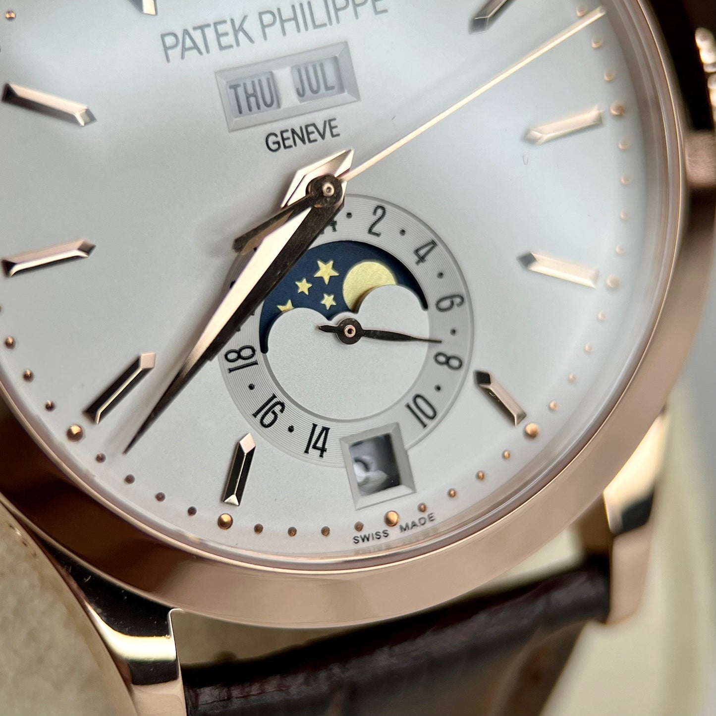 PATEK PHILIPPE CALENDARIO ANNUALE COMPLICAZIONI ORO ROSA 5396R-011 Rivestito in oro rosa