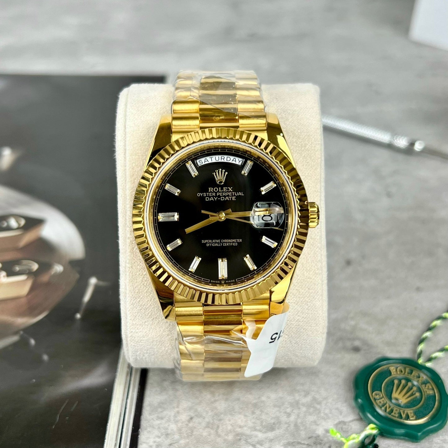 Rolex Day-Date 40 228398TBR Gold Filled 18k con 153 grammi di GM Factory