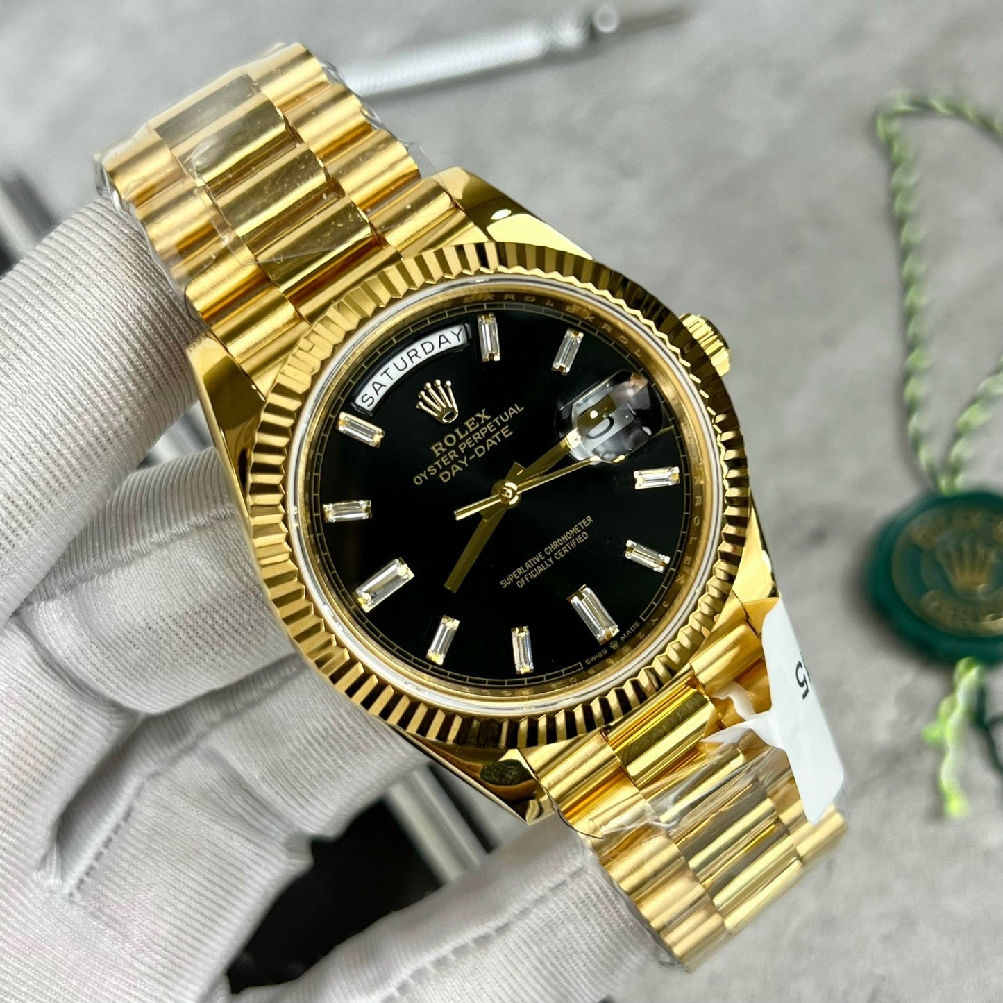 Rolex Day-Date 40 228398TBR Gold Filled 18k con 153 grammi di GM Factory