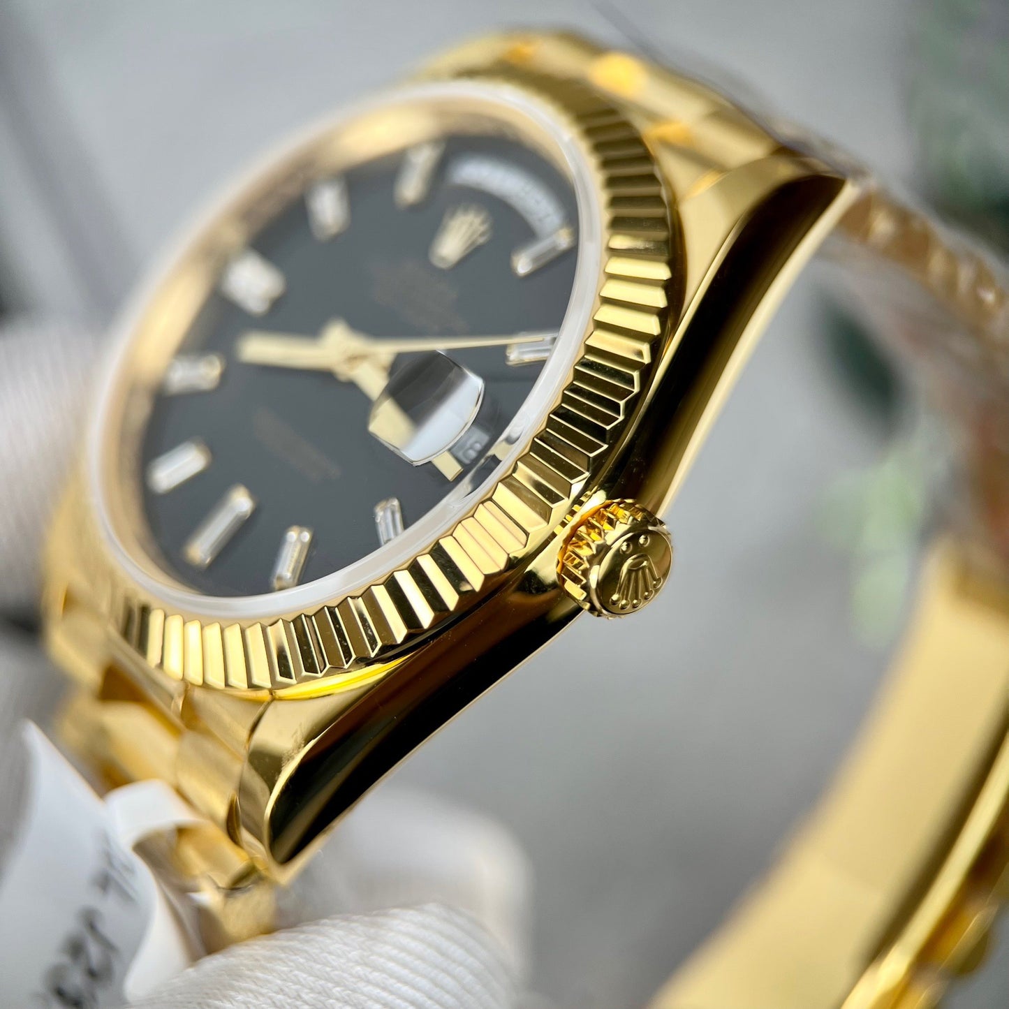 Rolex Day-Date 40 228398TBR Gold Filled 18k con 153 gramos de GM Factory