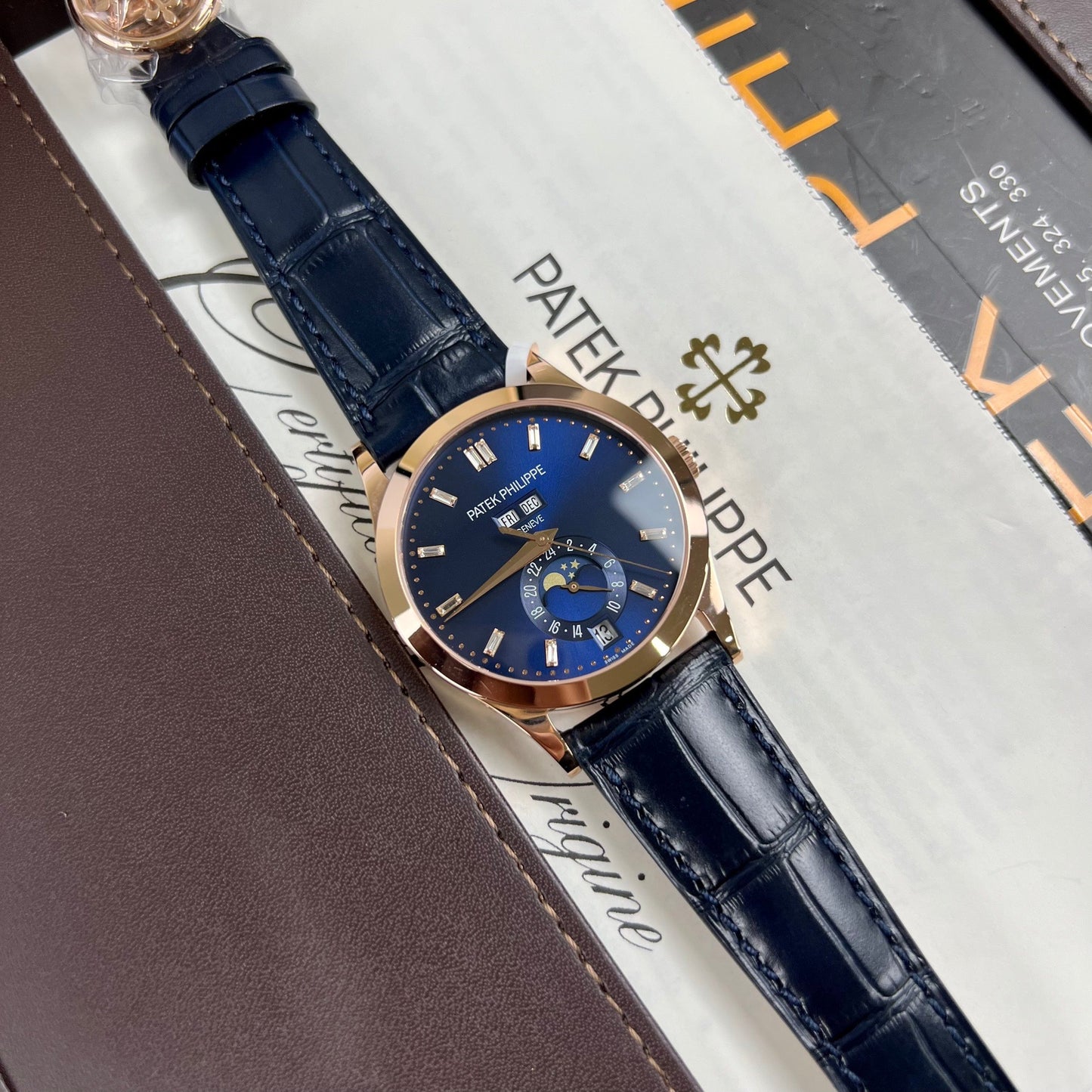 Patek Philippe Complications 5396R-014 coated 18k rose gold